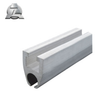 Perfil de aluminio de riel anodizado ZJD-KR230 para keder para exteriores
